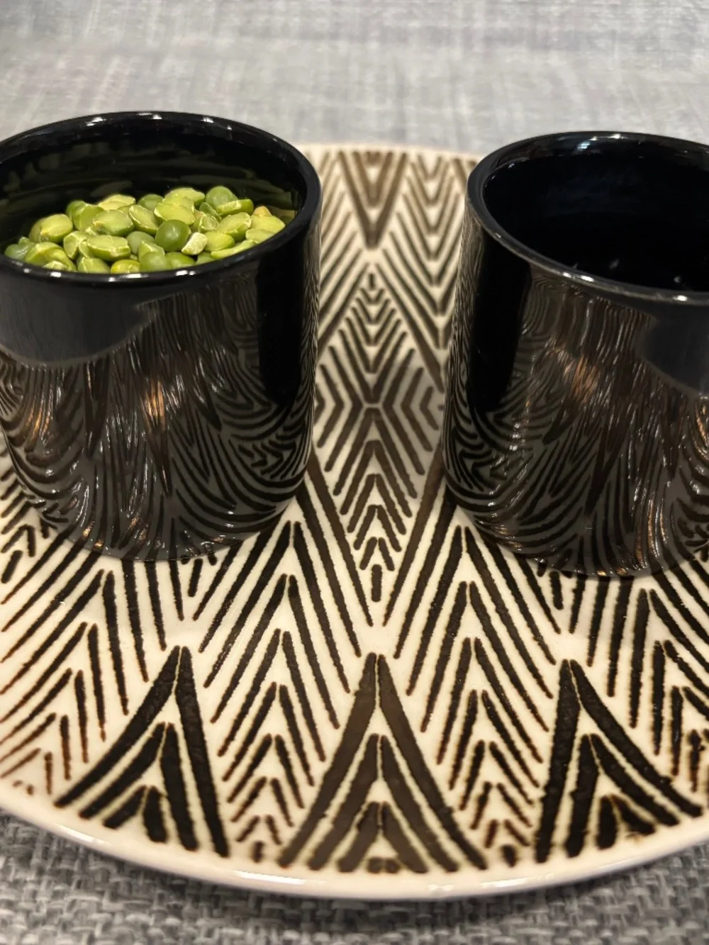 black & gold theme practical life pouring 1:1 by idlewild montessori